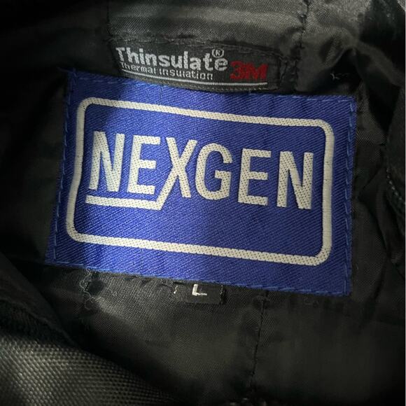 NEXGEN WATERPROOF MOTORCYCLE JACKET Men's Medium Reflective Padded Zip Lining - Picture 6 of 12